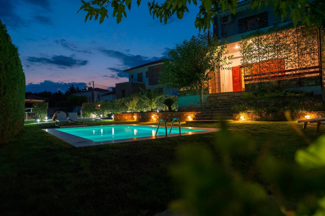 Chariklia'S House With Private Pool Villa Káto Lekhónia Екстериор снимка