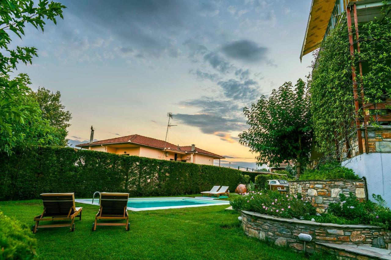 Chariklia'S House With Private Pool Villa Káto Lekhónia Екстериор снимка